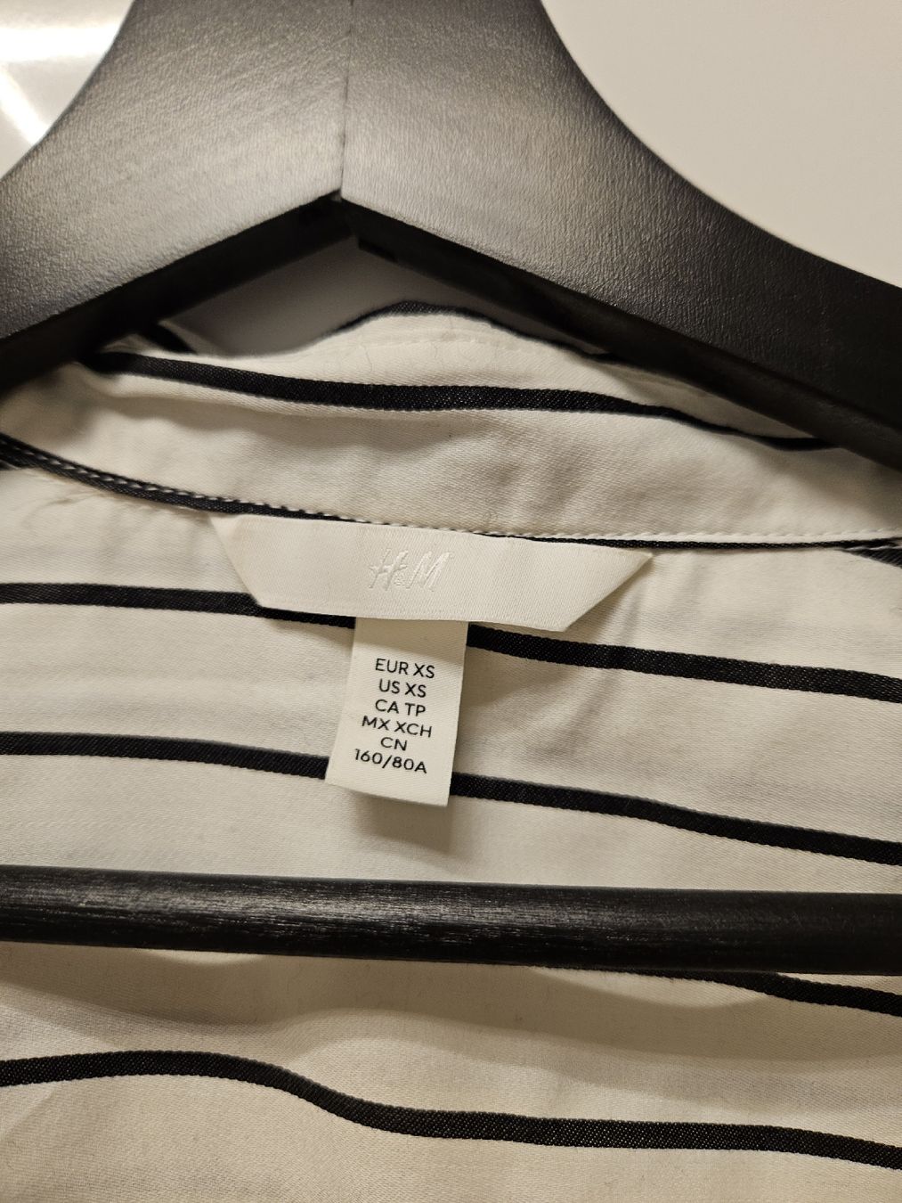 H&M Blusen: Gestreifte Hemdbluse von H&M Gr. XS – Neu (gemäss Beschreibung) aus Zürich von ColdCoffee 4
