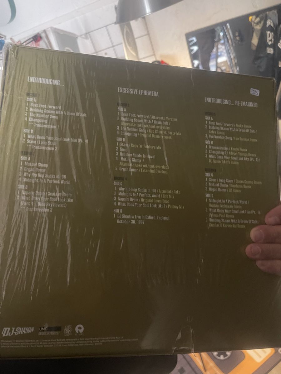 Vinyles: DJ Shadow / Endtroducing / Limited Box  – Neuf avec emballage d'origine à Dagmersellen par stonefinger 3