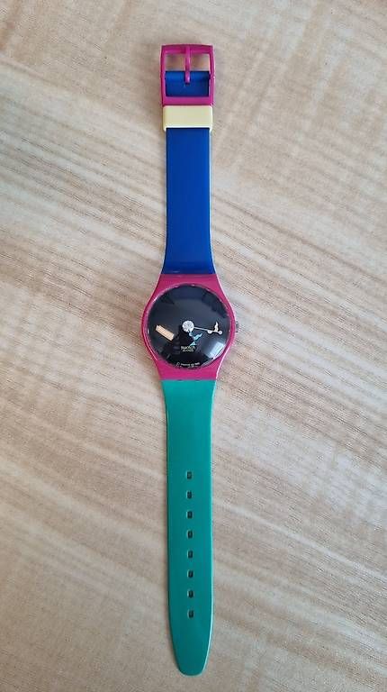 Swatch Orologi: Swatch Crystal Surprise 1994  mit Originaletui & Booklet – Nuovo e nell'imballaggio originale da Uzwil venduto da Tummlerdel