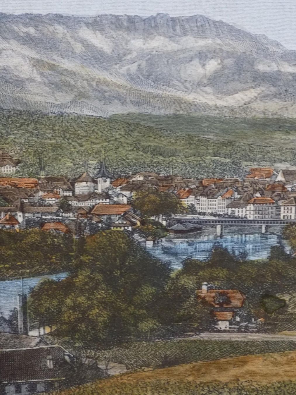 Incisioni: Solothurn koloriert – Usato da Risch venduto da Rischli15 4