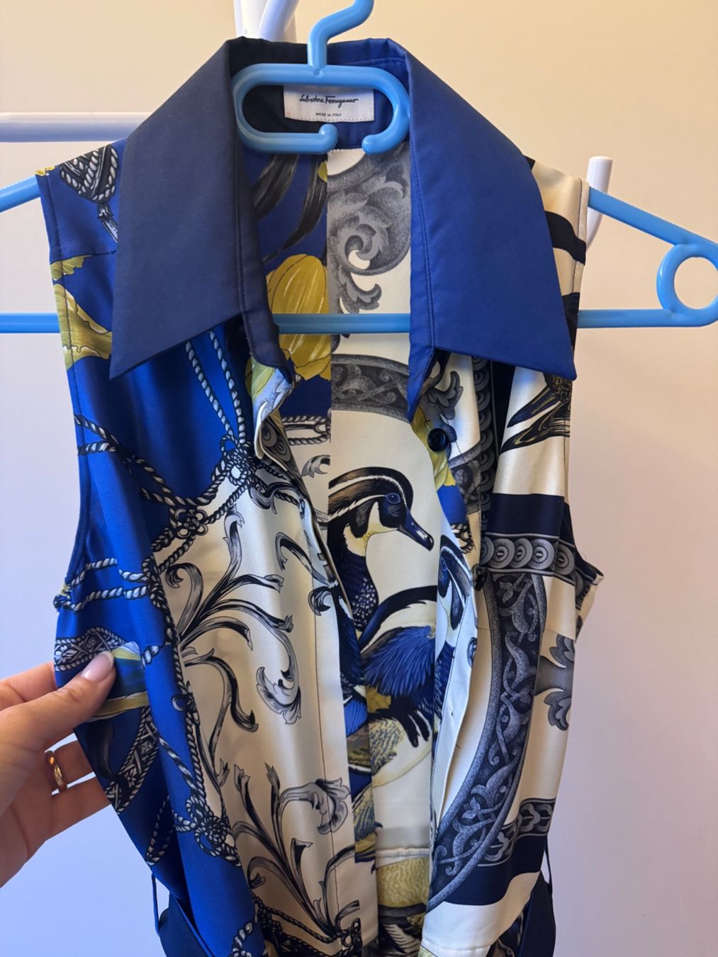 Salvatore Ferragamo Vestiti: Salvatore Ferragamo Kleid aus Seide – Usato da Häuslenen venduto da jur_t65b 5