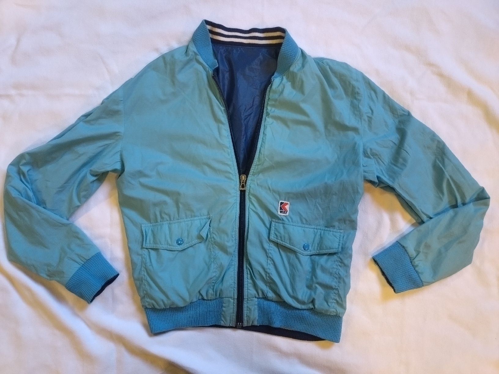 Giacche: Vintage KWay réversible  – Usato da Farvagny-le-Grand venduto da LaCaverne 5