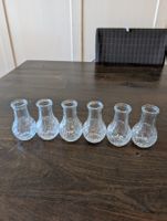 Kleine Deko Vasen Vintage Style, 6er Set