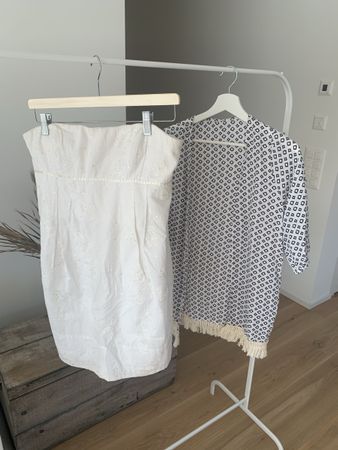 Weisses Sommerkleid