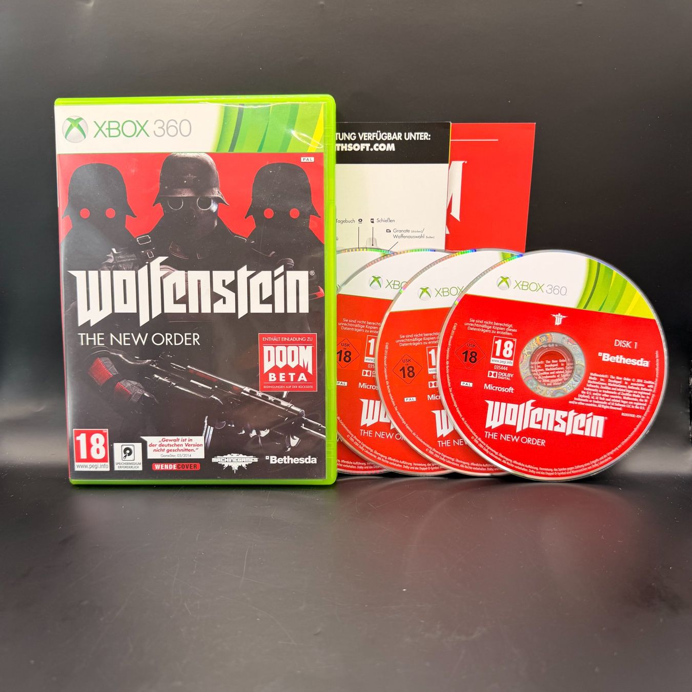 Microsoft Giochi: Wolfenstein the New Order Xbox 360 – Usato da Düdingen venduto da Nerdworld