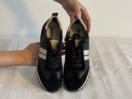 Paul Green Damen Sneaker Schwarz Gr. UK 7 (ca. EU 40.5/41)