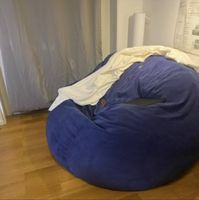 Sitzsack blau Cord guter Zustand