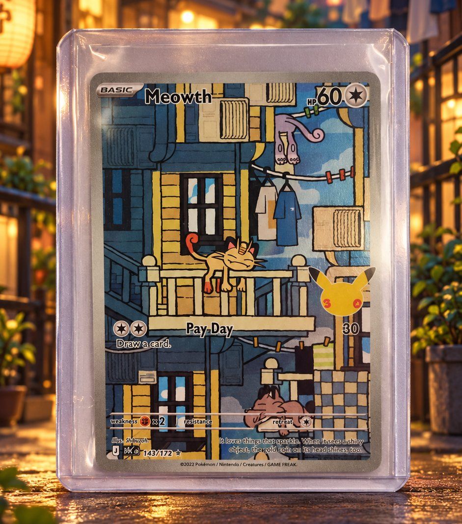 Cartoline: Pokémon 30th - Meowth  144/128 – Nuovo (secondo la descrizione) da Onex venduto da Arka_world