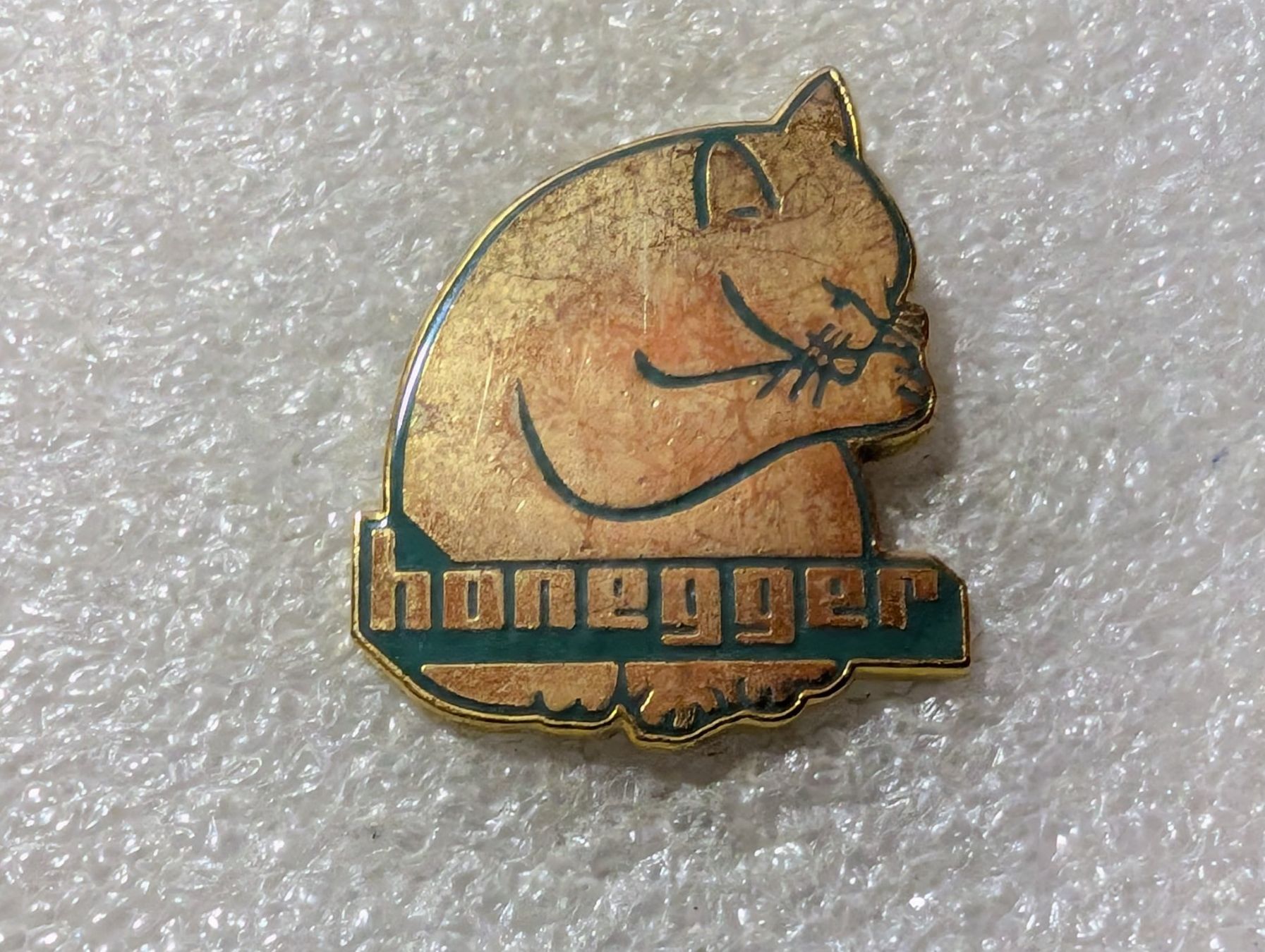 Placchette & Badge: Ansteckpin 140: Honegger – Usato da Oppligen venduto da Pin-Fall-Shop