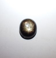 Schwarzer Goldener Stern Saphir 17.92 ct mit GFCO Zertifikat