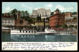 AK Lugano, Hotel Bristol e Chiesa degli Angioli