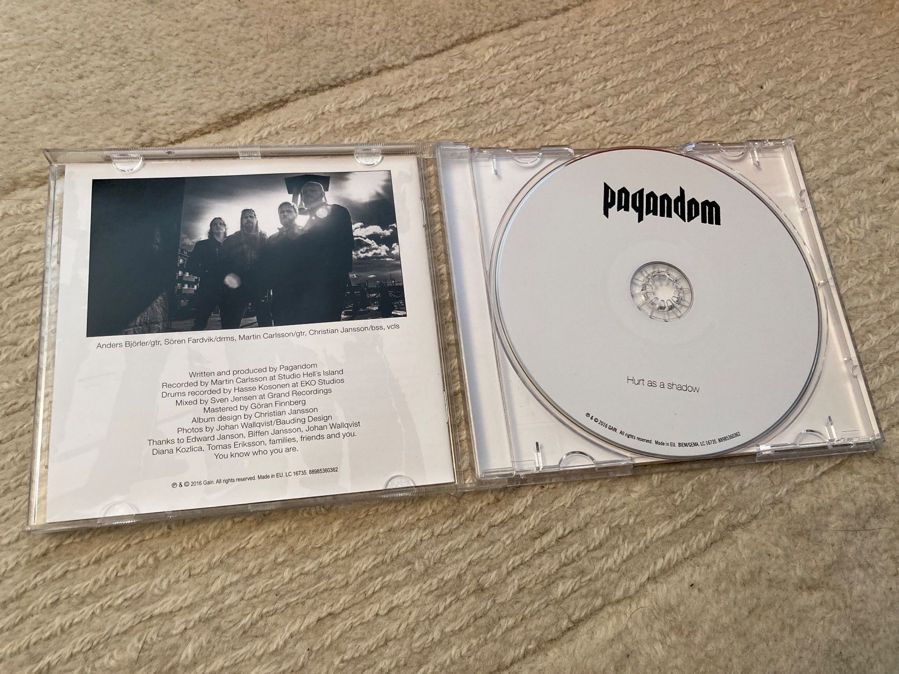 CD: Pagandom - Hurt as a shadow (CD) – Usato da Wagenhausen venduto da Novafreund283 1