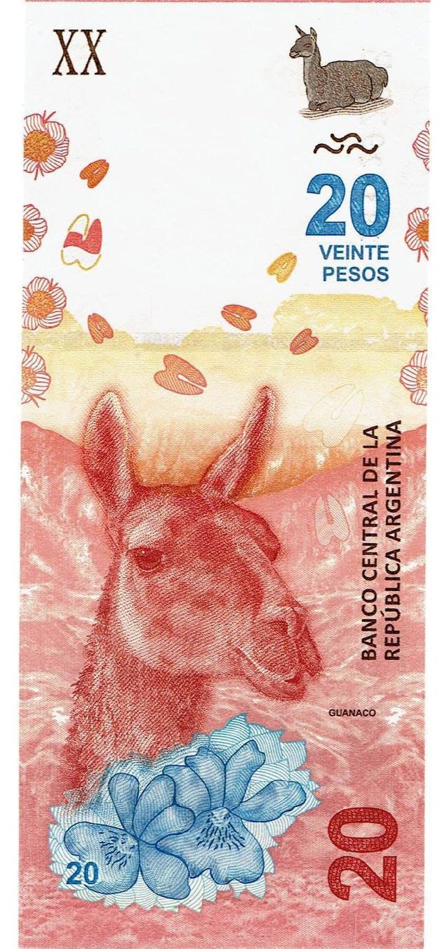Banknoten: Argentinien 20 Pesos 2017 P-361 UNZ – Neu (gemäss Beschreibung) aus Steffisburg von ber_8htf
