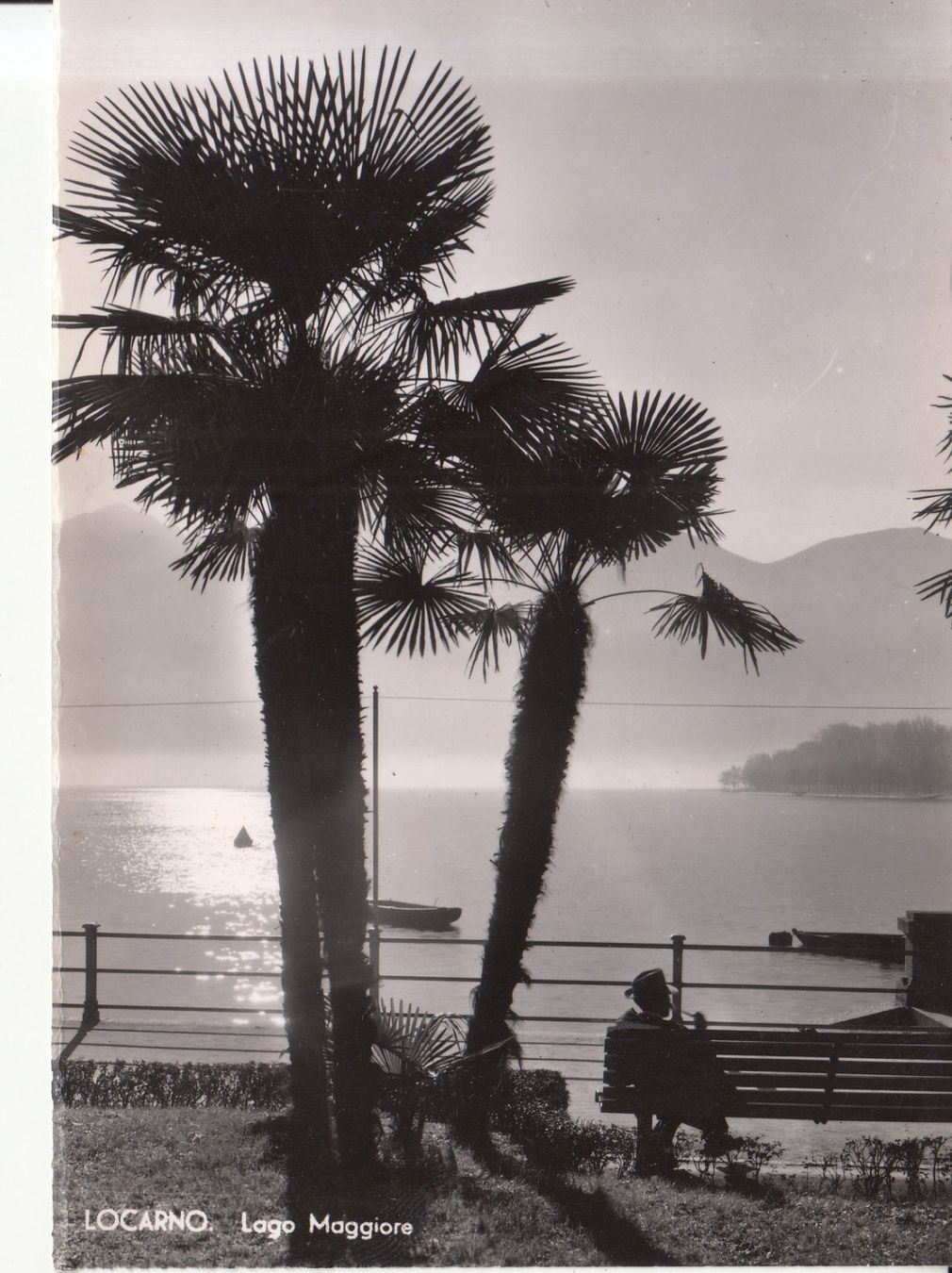 Ansichtskarten: Locarno, ca. 1960 – Gebraucht aus Bürglen TG von StampGraf