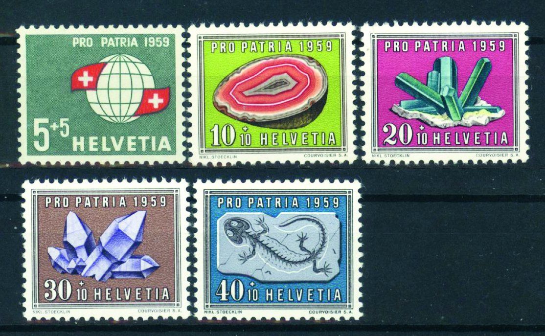 Tutti i francobolli: 1959, Pro Patria ** (1) – Usato da Willisau venduto da Vollstempel