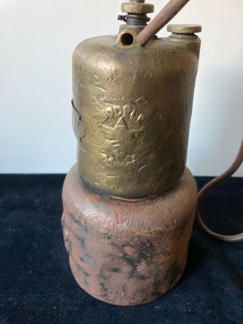 Lampen: Alte Karbit - Lampe – Gebraucht aus Zürich von Chaeffeler 3