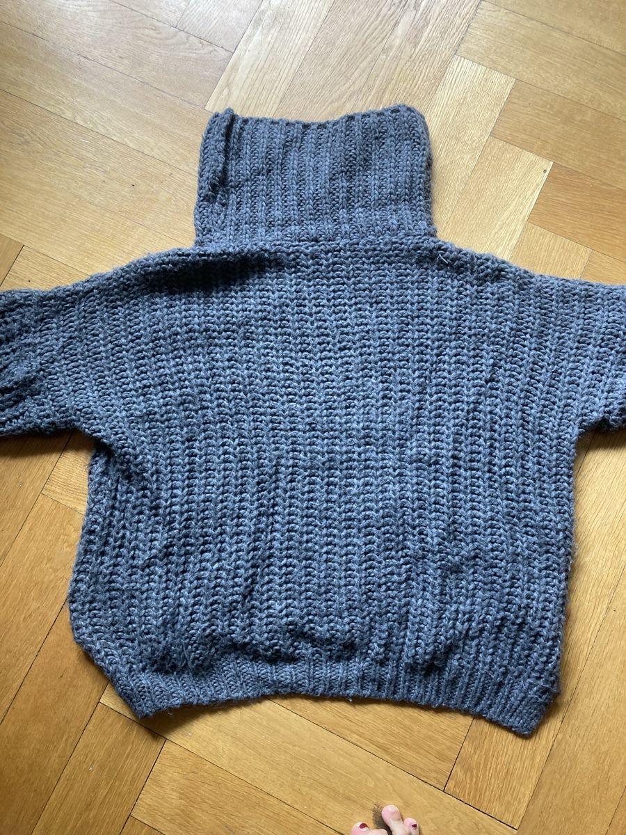 Pulls & Sweat-shirts: Pull en grosse maille gris – D'occasion à Lausanne par remz3rfactory 2