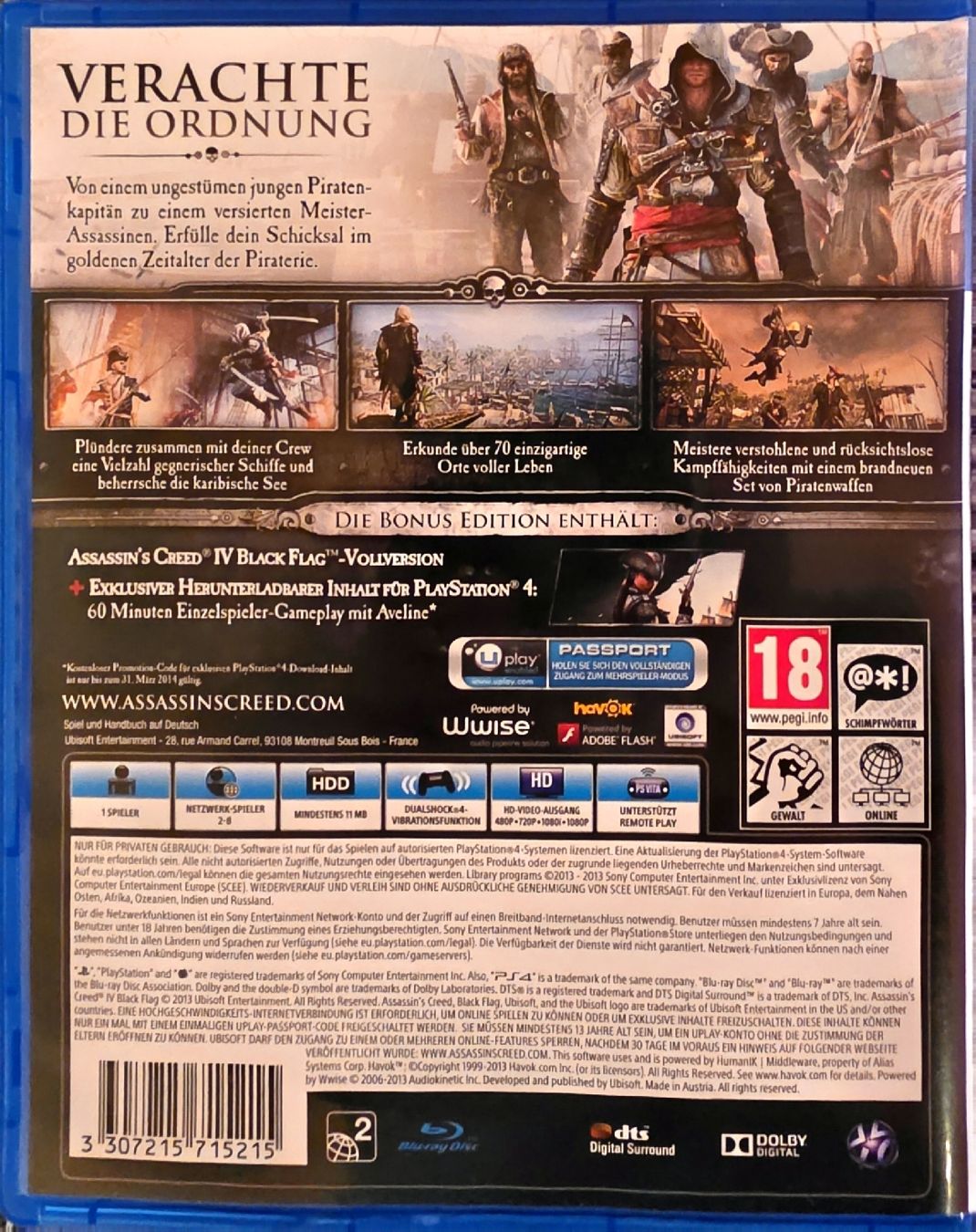 Sony Giochi: Assassin's Creed IV Black Flag – Usato da Aproz (Nendaz) venduto da moonfull 1