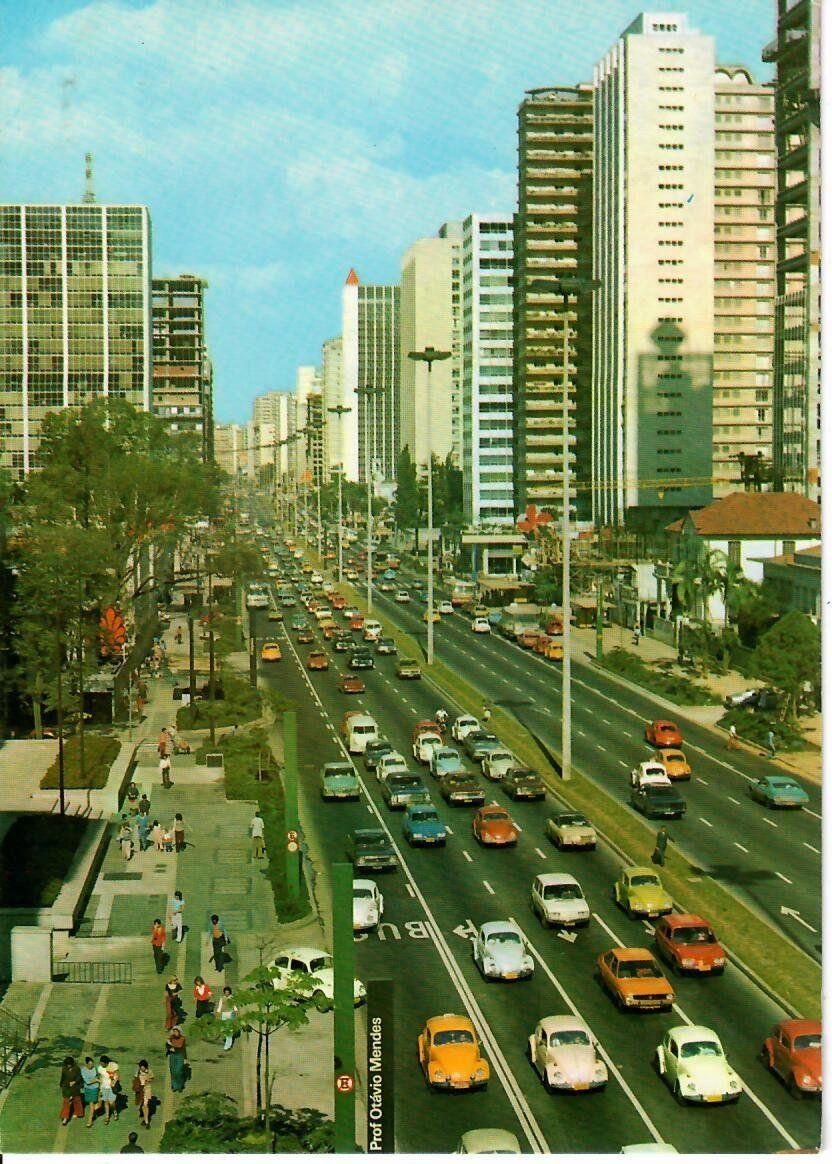Cartoline postali: Sao Paulo - viele VW Käfer – Usato da Hochdorf venduto da Ziegel-16