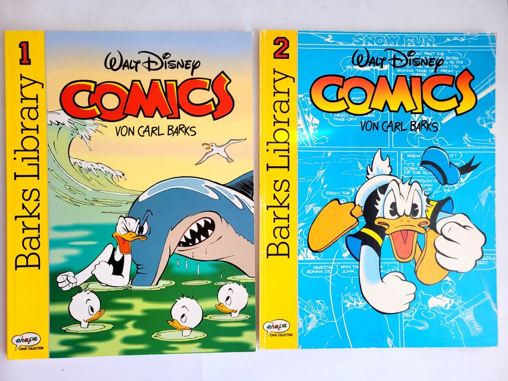 Barks Library Comics 1+2 von 1992 | Kaufen auf Ricardo