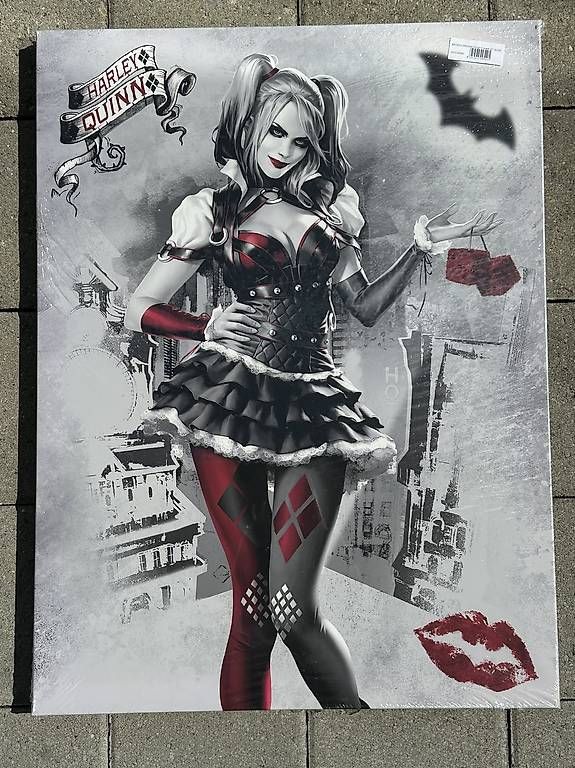 Fumetti: Tableau Harley Quinn – Nuovo e nell'imballaggio originale da Enney venduto da pet_qd9b