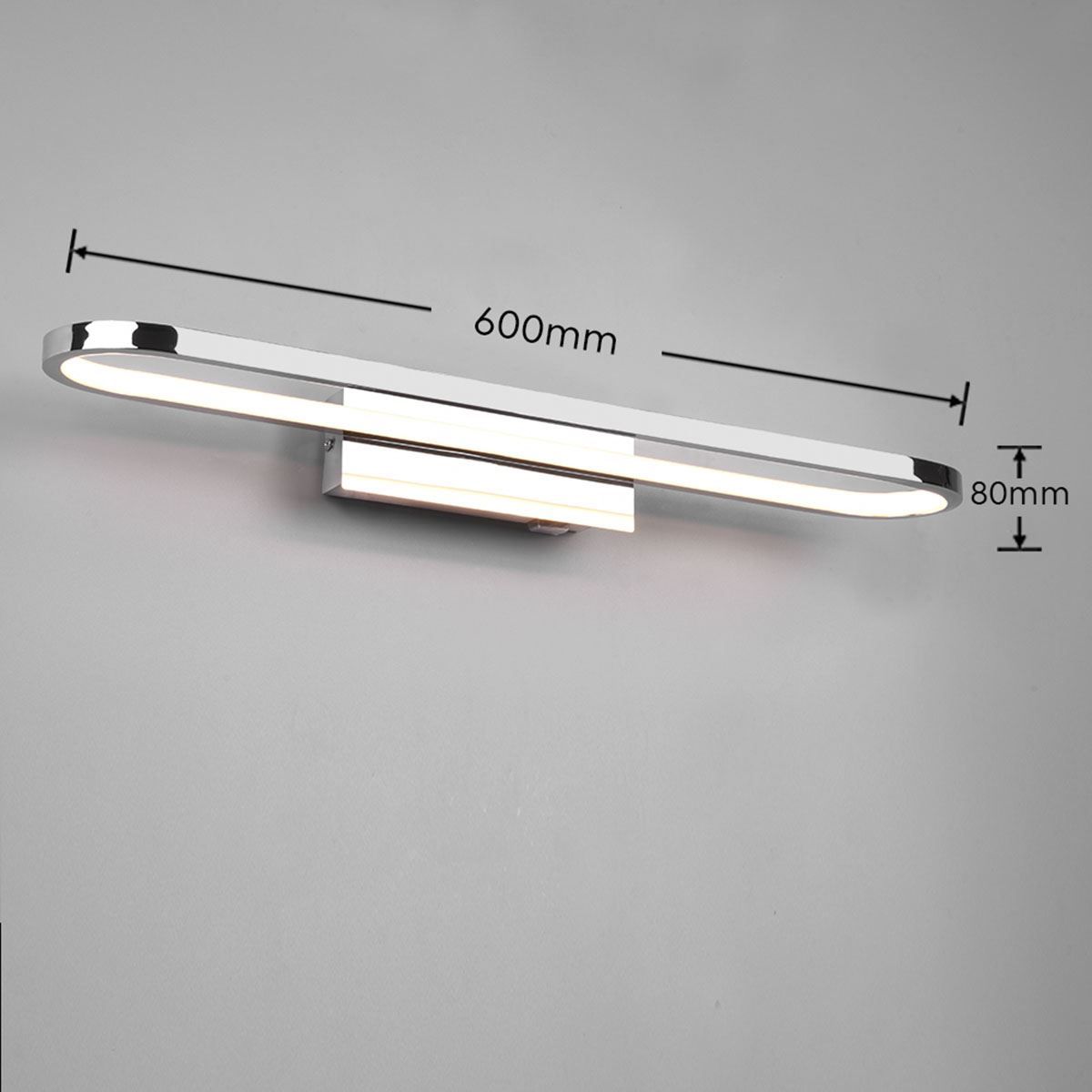 Lampade: LED Wandleuchte, Chrom, IP44 – Nuovo (secondo la descrizione) da Kreuzlingen venduto da Smart-Light 6
