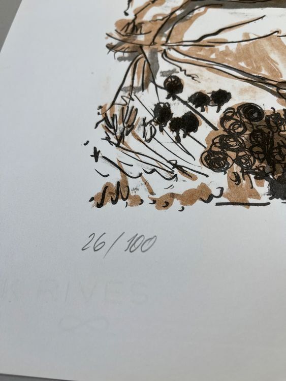 Grafiken & Lithographien: A.HELBLING LITHOGRAPHIE SIGNIERT NUMMERIERT – Gebraucht aus Gersau von grafik-kunst 3