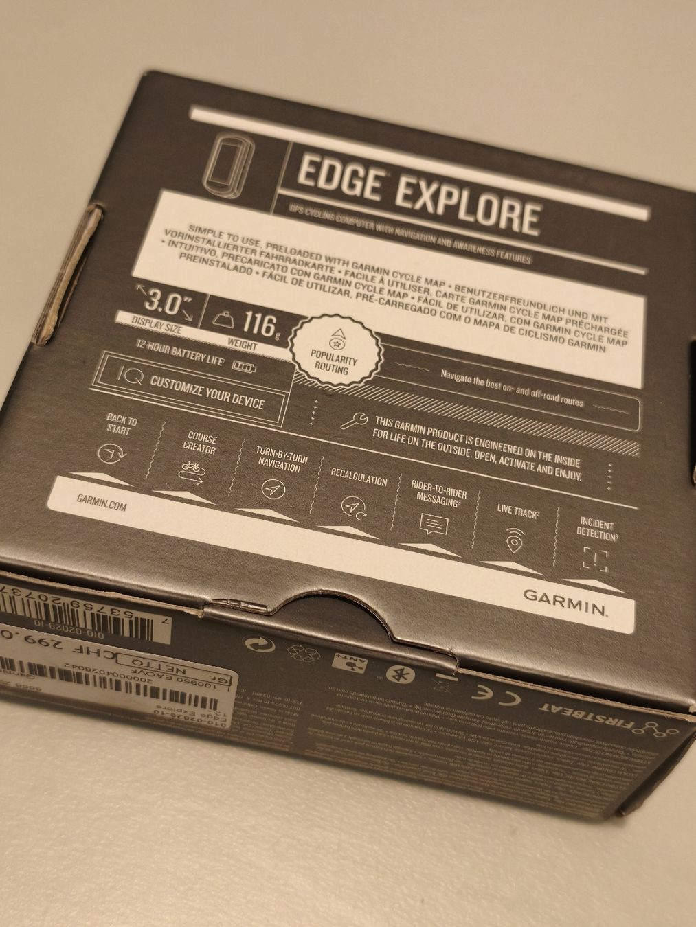 Garmin Computer & Strumenti di misurazione: Garmin Edge Explore GPS Fahrradcomputer neu – Nuovo (secondo la descrizione) da Schwarzenberg LU venduto da Ctinu 3