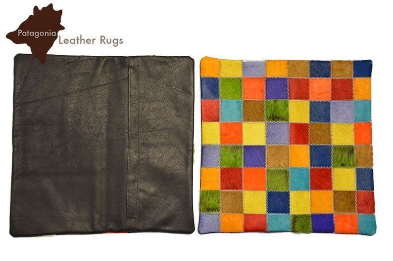 Cuscini: Kuhfell Sitz Auflage - Sitzkissen – Nuovo e nell'imballaggio originale da Arbedo venduto da patagonialeatherrugs 5