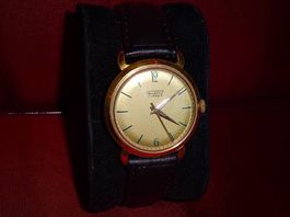 Armbanduhr Junghans Trilastic Kal.J93S1 HO (Jg 1960) 17Juw