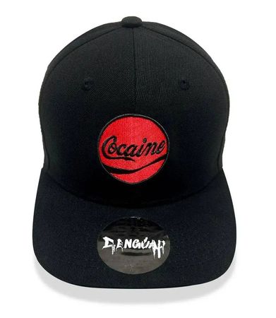 Cocaine 3D Embroidered Snapback Cap – neu