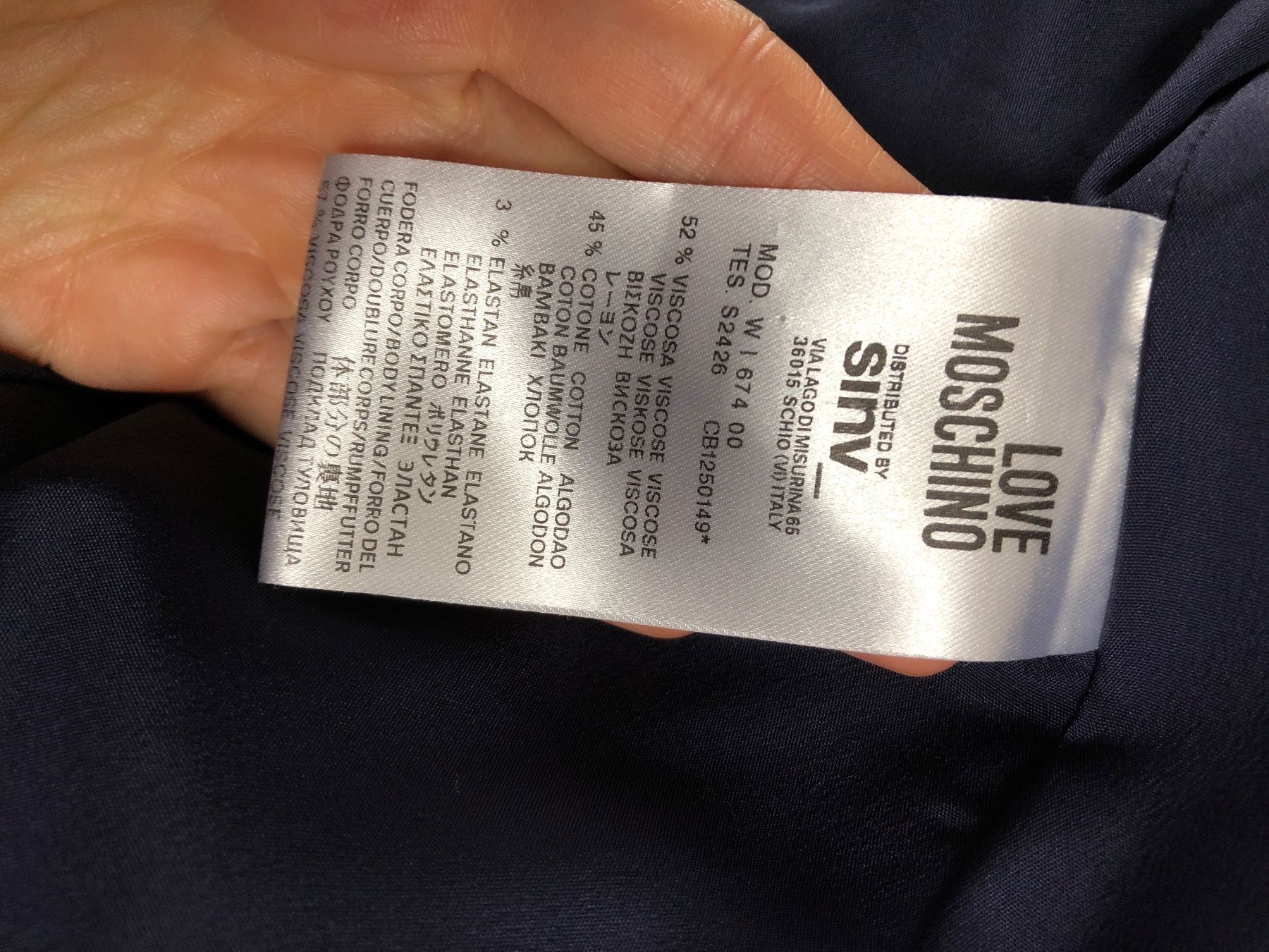 Moschino Giacche: Love Moschino blazer – Usato da Zurich venduto da MariaSPO 5