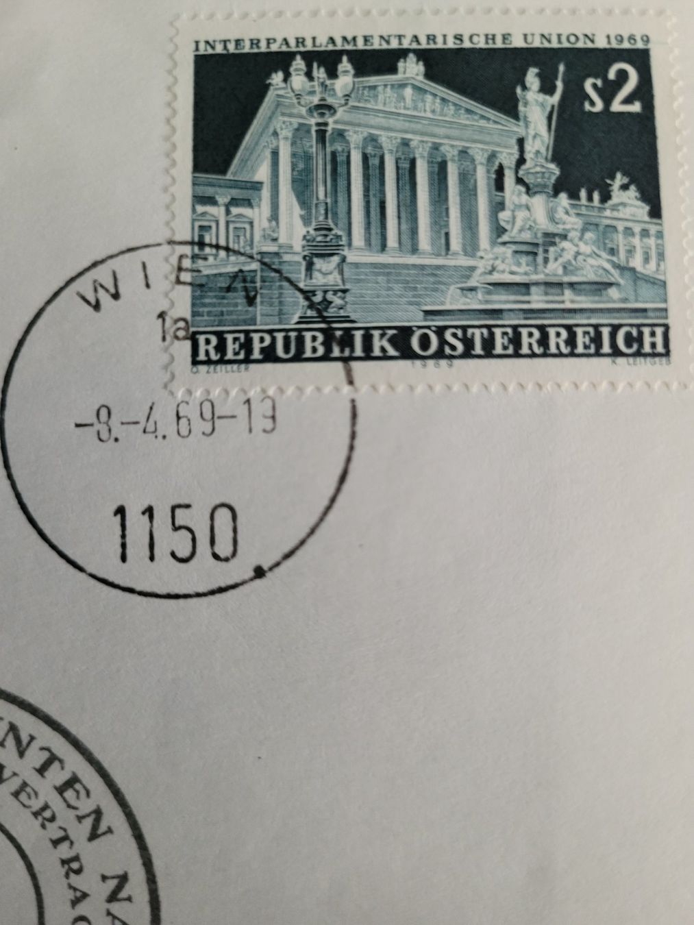 Buste & buste per spedizione: Ersttagsbrief Wien, 1969 – Usato da Suhr venduto da Fritz28 1