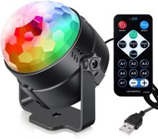 USB Discokugel Party Licht RGB LED