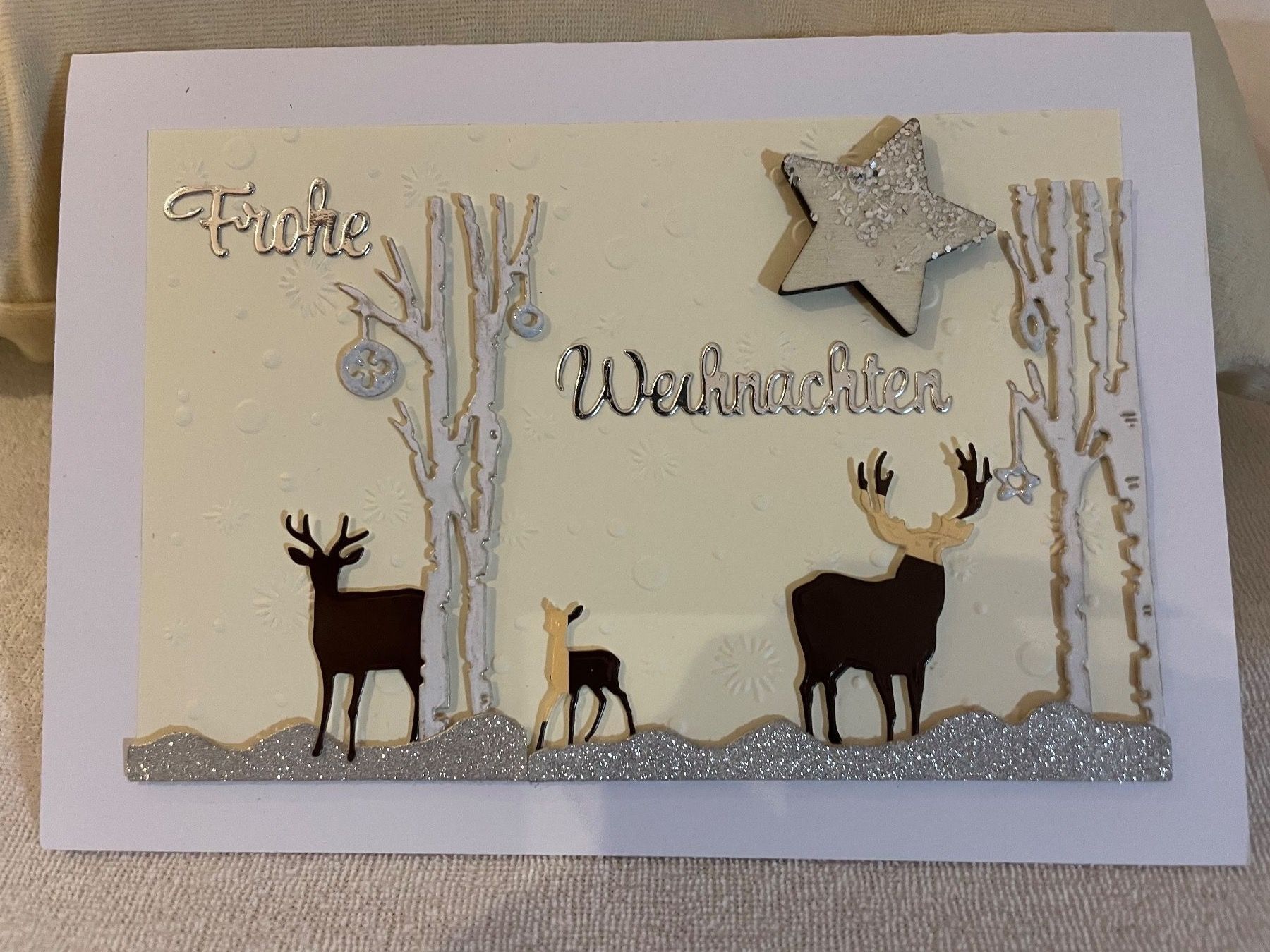 Cartoline: Weihnachtskarte Handarbeit – Nuovo (secondo la descrizione) da Glis venduto da Pan-o6 4