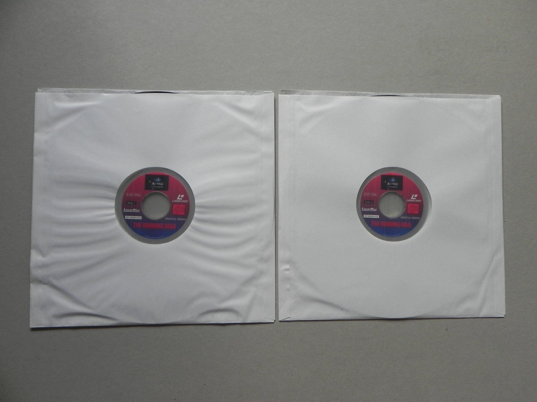 Tutti i DVDs: Laserdisc The Running Man Schwarzenegger – Usato da Siebnen venduto da krimsie 4