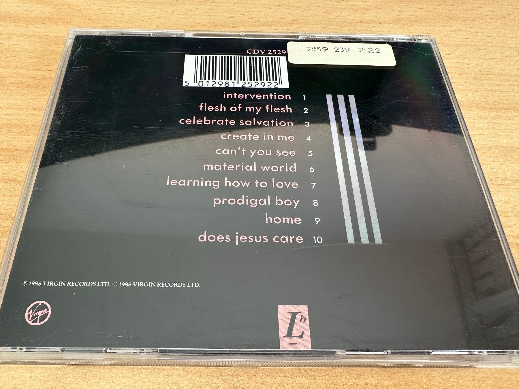 CD: Lavine Hudson – Intervention – Usato da Rikon im Tösstal venduto da Alpenmutz 1
