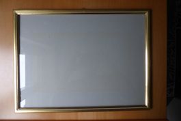 Antiker Bilderrahmen handvergoldet über Eck - 32 x 43 cm