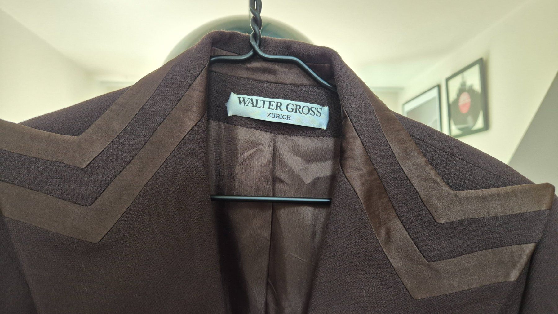 Giacche: Luxury vintage Walter Gross brown blazer – Usato da Zürich venduto da monadiederich 1