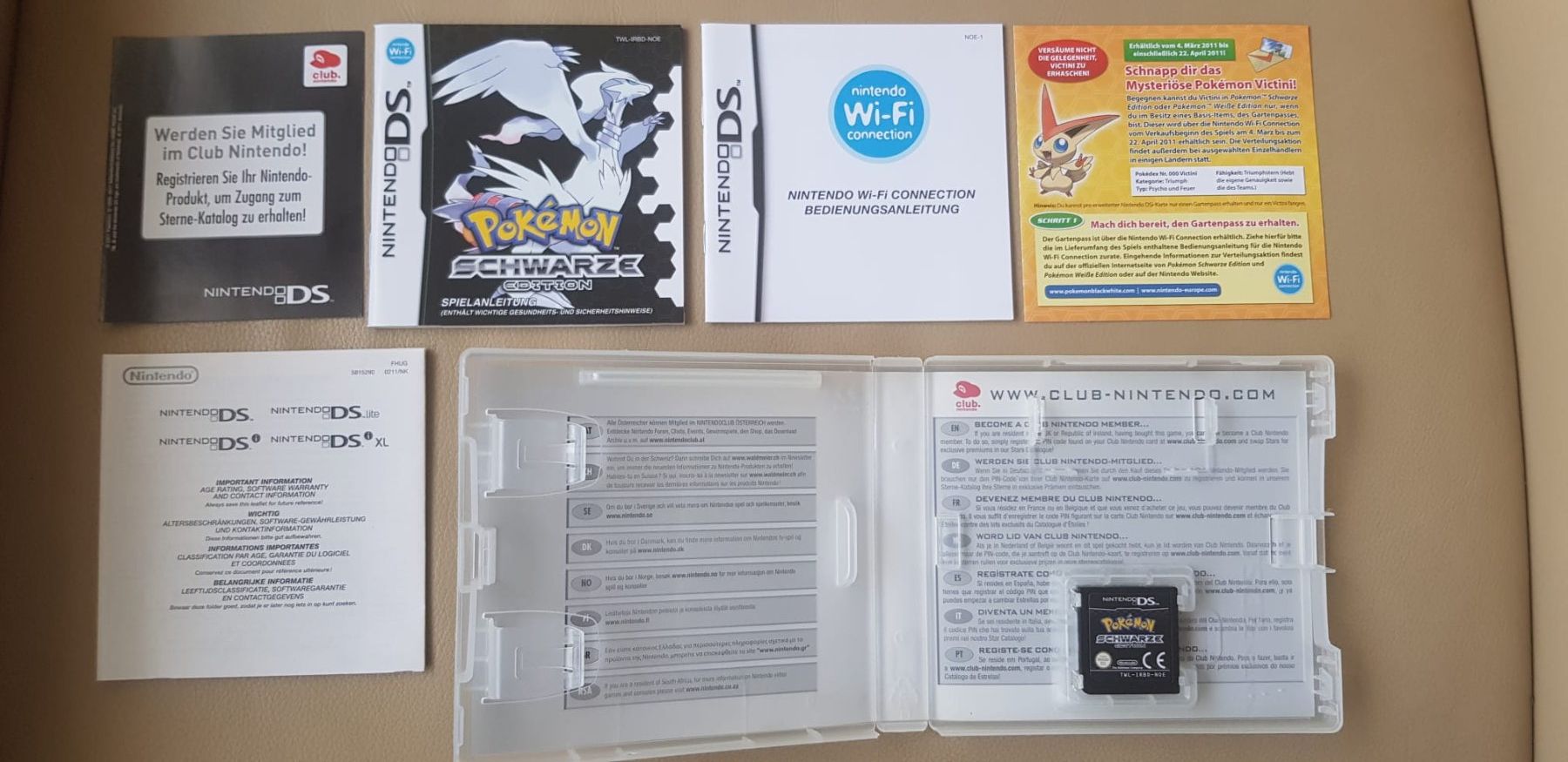 Pokémon Giochi: Pokemon Schwarze Edition De mit Orginalverpackung – Usato da Benken SG venduto da remo1511 1
