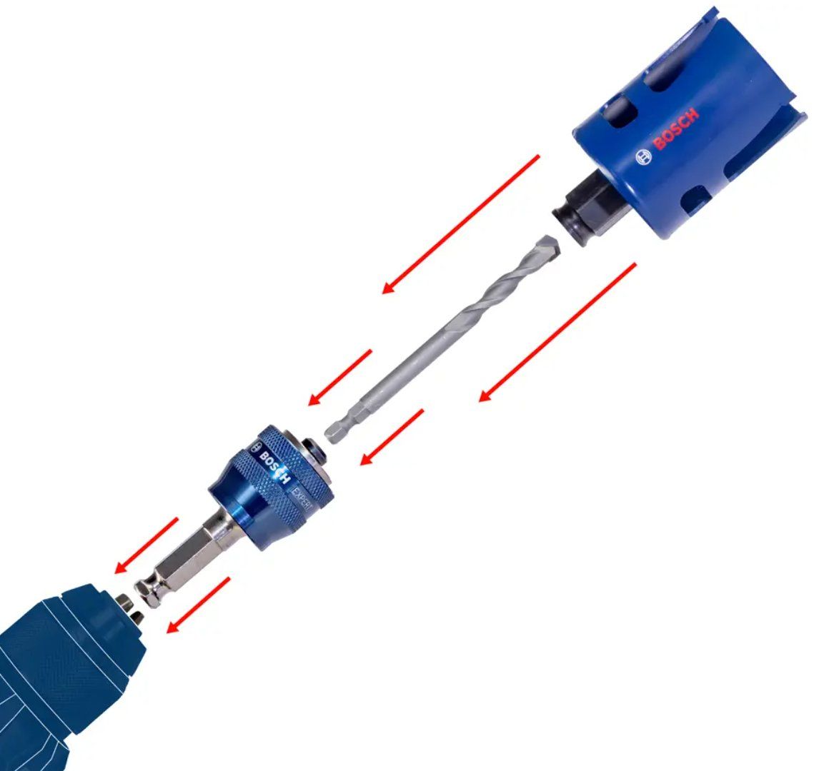 Bosch Tutti gli attrezzi: BOSCH Power Change Plus 2608594253 – Nuovo e nell'imballaggio originale da Koppigen venduto da Bracher_Mail-House 1