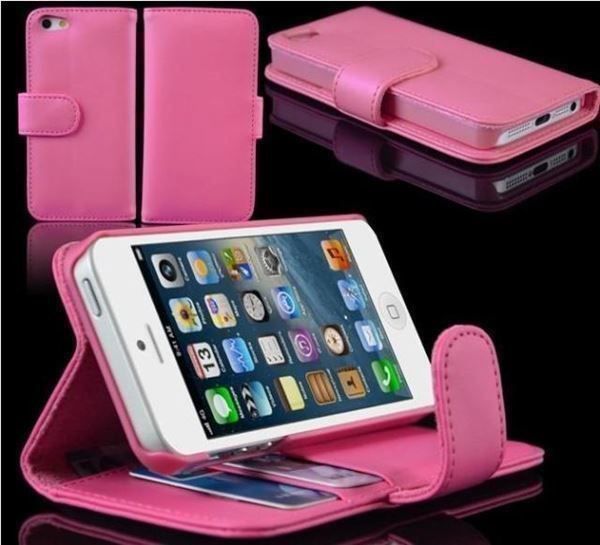 Apple Covers & Schutzfolien: Ledertasche- Etui für iPhone 5 – Neu und originalverpackt aus Giswil von online-Brockenhaus 1