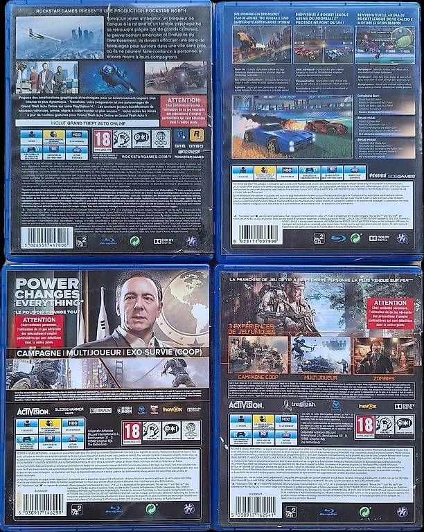 Giochi: Lot de jeux vidéo PS4 – Usato da Châtelaine venduto da AntonioGomezResale 1