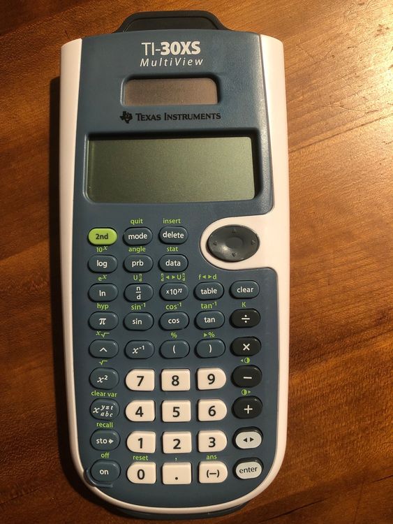 Texas Instruments TI-30XS MultiView | Kaufen Auf Ricardo