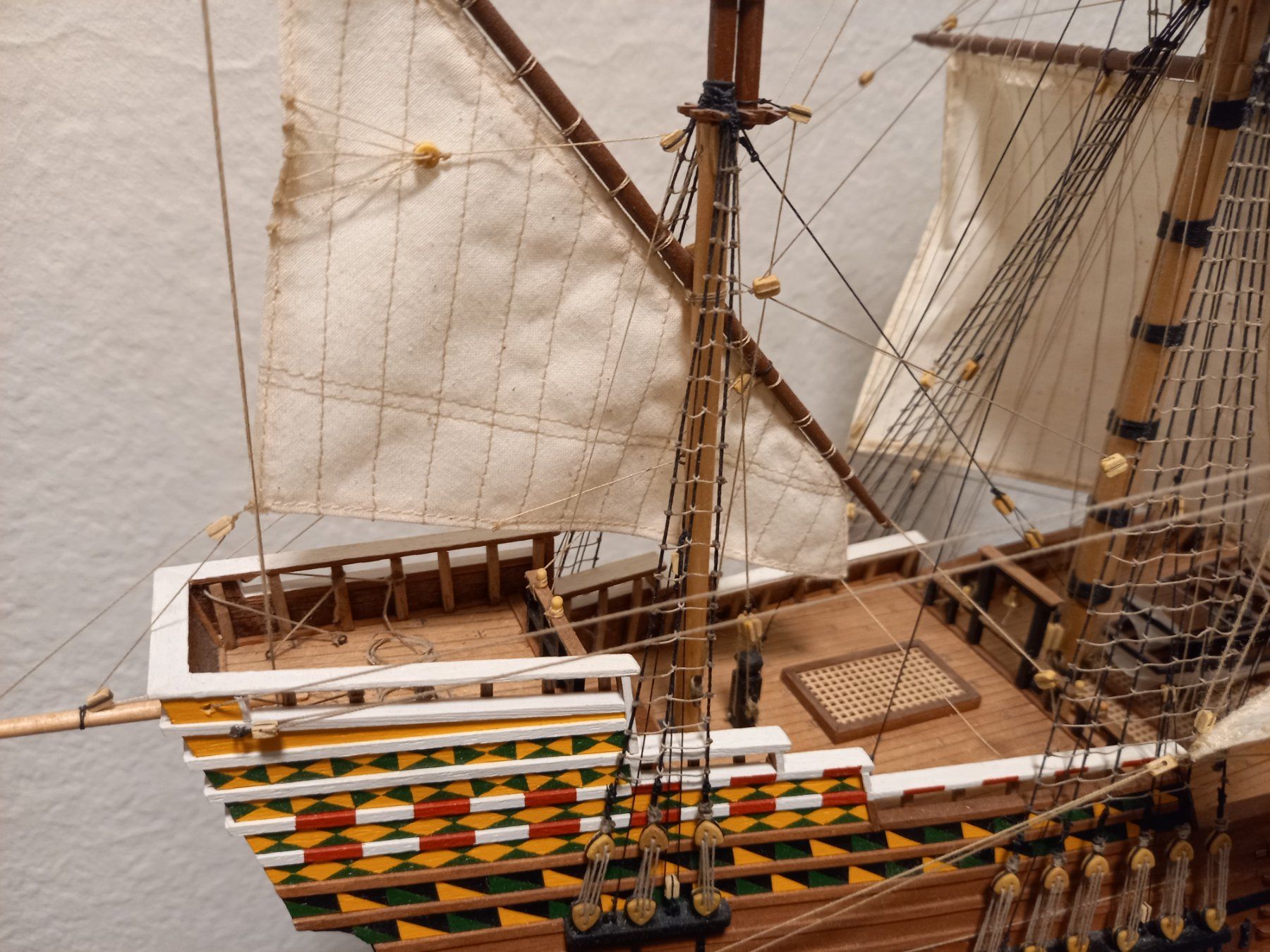 Kit di modellismo & Modellini statici: Holzschiff der Mayflower – Usato da Luzern venduto da titanic68 7