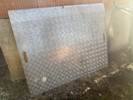 Schwerlast-Überfahrrampe Alu, Traglast 1200kg, Top Zustand!