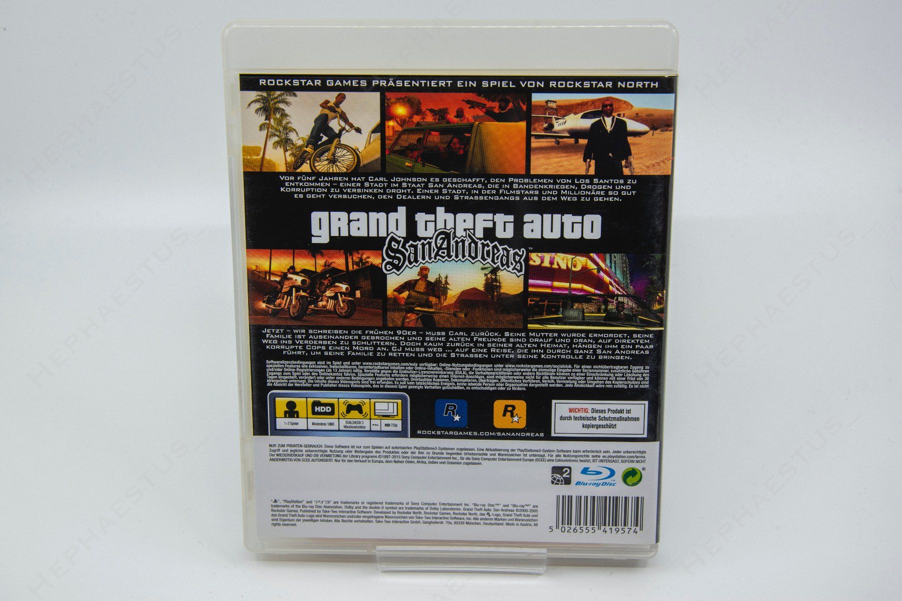 Giochi: Grand Theft Auto: San Andreas PS3 – Usato da Effretikon venduto da Hephaestus_ 1