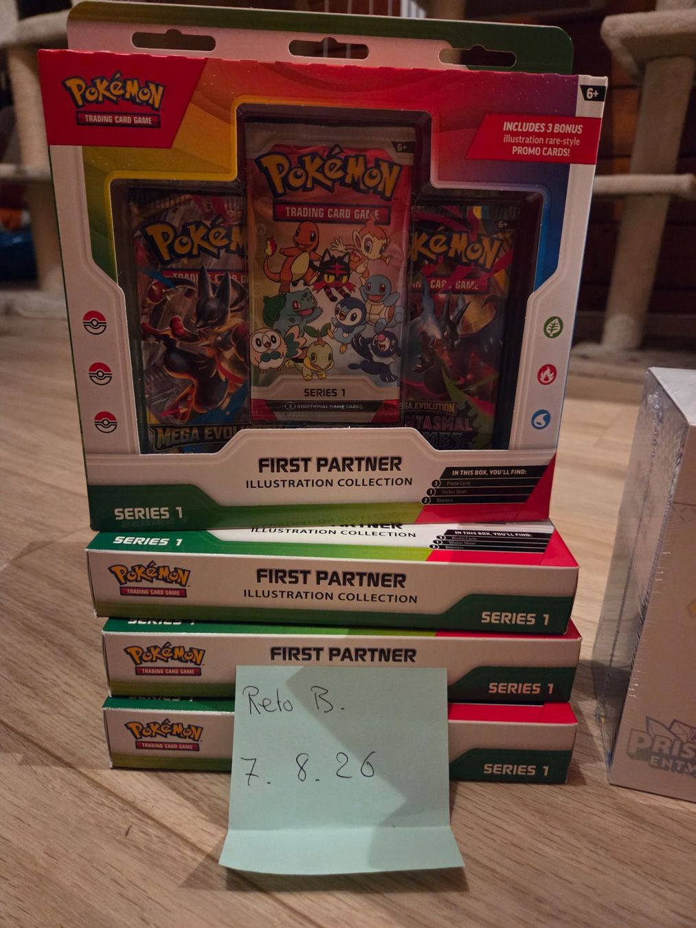 Pokémon Carte collezionabili: Pokemon First partner illustration collection serie 1 EN – Nuovo e nell'imballaggio originale da männedorf venduto da ret_56t6