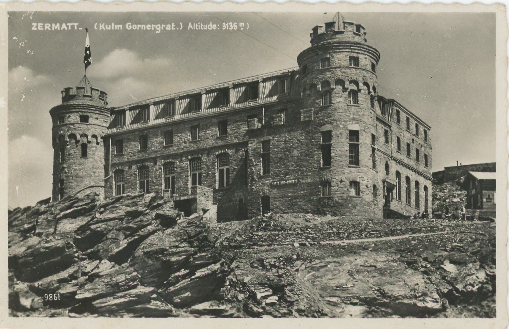 Cartes postales: Zermatt, Kulm Gornergrat – D'occasion à Crémines par Falta