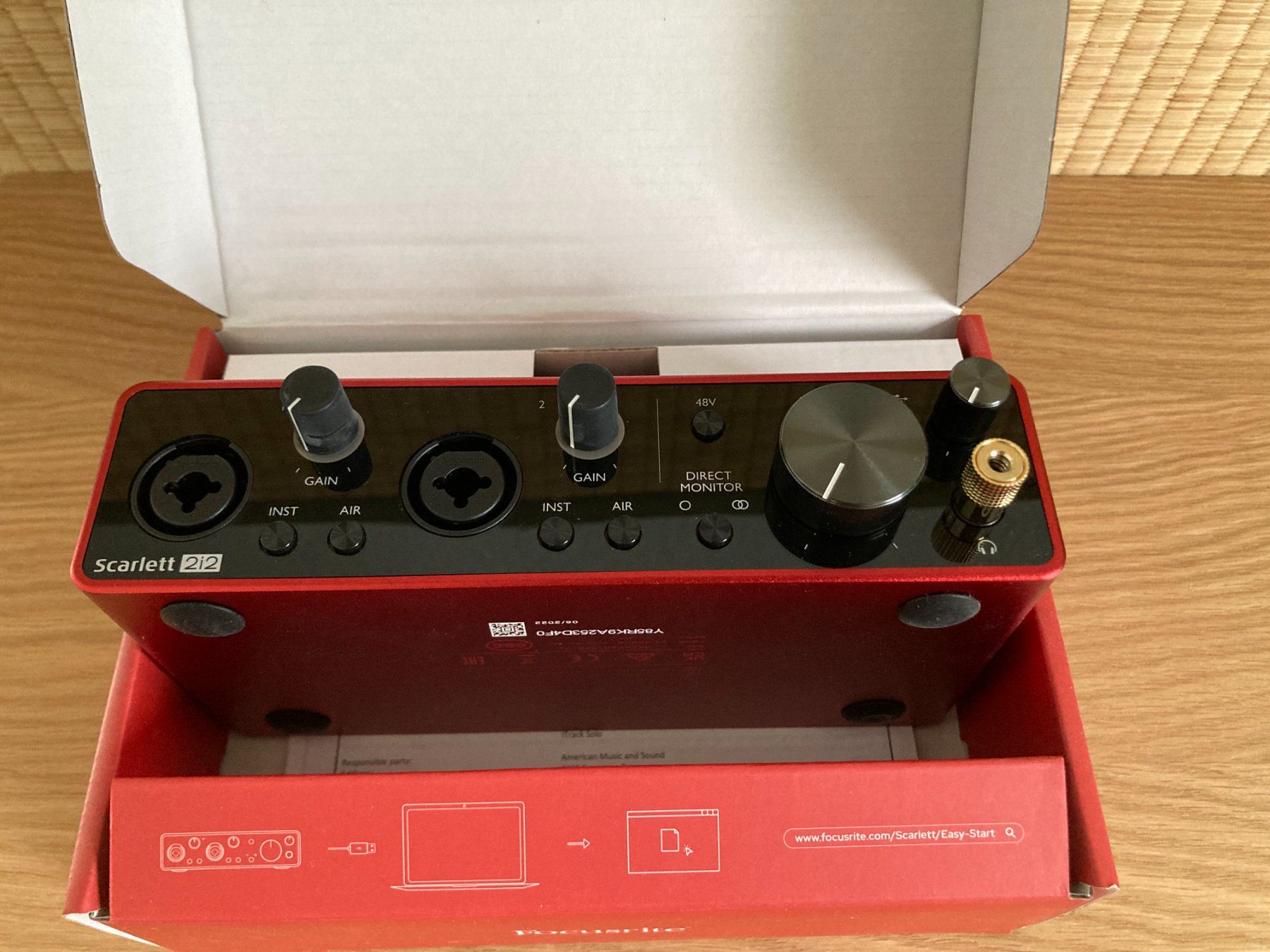 Focusrite Equipement studio: Focusrite - Scarlett 2i2 (3rd Gen) – Neuf avec emballage d'origine à Therwil par blubblubblubb 2